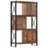 Rustika Rowe -  Bookshelf 90x30x150 cm Solid Reclaimed Wood